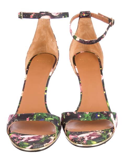 givenchy floral bot|givenchy sandals.